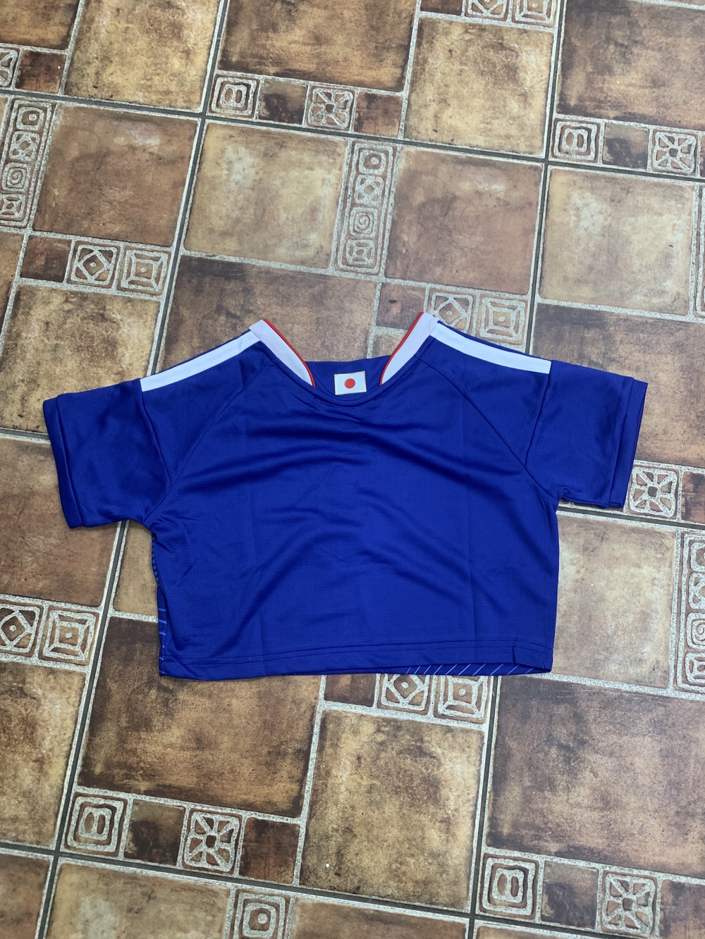 Adidas Japan 2026 World Cup Women's Cropped Jersey Size M - Picture 3 of 4
